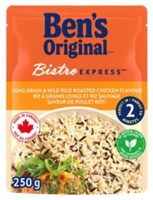 CS83 : Ben's CS83 : Other - Product - Long Grain Rice Wild Roasted Chicken BEN'S, LONG GRAIN RICE wild roasted chicken, 12 x 250g