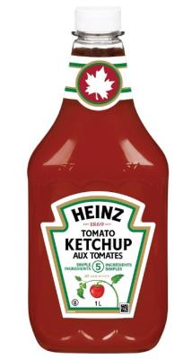 CT3 : Heinz CT3 : Condiments - Ketchup - Squeezable Ketchup HEINZ, SQUEEZABLE KETCHUP, 12 x 1L