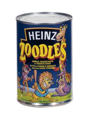 CV325 : Heinz CV325 : Pasta, rice and noodles - Spaghetti - Zoodles Pasta HEINZ, ZOODLES pasta, 24 x 398ML