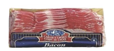 CV53-OU : Carvers choice CV53-OU : Preserves and jars - Meat - Bacon CARVERS CHOICE, BACON, 32 x 375G