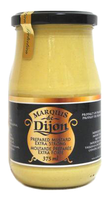 H42 : Marquis H42 : Condiments - Mustard - Dijon Mustard MARQUIS, DIJON MUSTARD, 12X375 ML