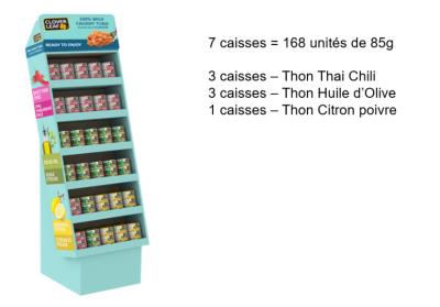 P454 : Clover leaf P454 : Preserves and jars - Meat - Salada Tuna Assorted CLOVER LEAF, SALADA TUNA assorted,168 UN x 85g