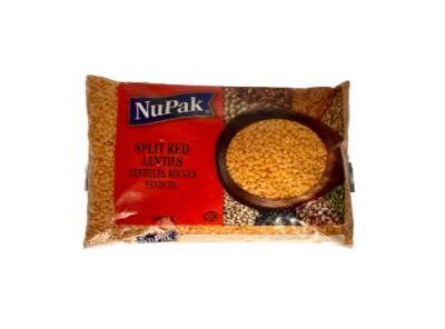 S34 : Nupak S34 : Preserves and jars - Soups - Red Lens NUPAK,RED LENS, 12 x 900g