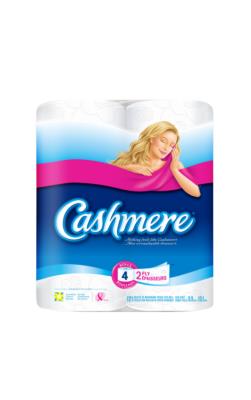 S34105 : Cashmere S34105 : Household products - Toilet paper - Bath Tissu CASHMERE, BATH TISSU, (2 PLYS-121 F/RLX),24 x 4 RLX