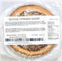XH572-OU : Quiche Spinach